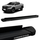 Estribo Lateral Rampage 2023 2024 SUV Alumínio Preto Estribo Lateral Rampage 2023 2024 SUV Alumínio Preto