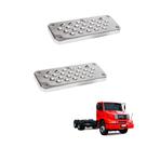 Estribo Mb Hpn 1620 Inox Pisante Cromado - Par