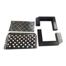 Estribo Mercedes Benz 1113 1313 Chapa Com Suporte Cromado Venda Unitario 9172.