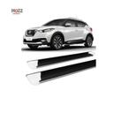 Estribo Nissan Kicks Personalizado Alumínio Branco Estribo Nissan Kicks Personalizado Alumínio Branco