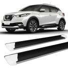 Estribo Nissan kicks Personalizado Branco Estribo Nissan kicks Personalizado Branco