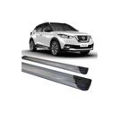 Estribo Nissan Kicks Plataforma De Aluminio Prata