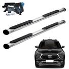 Estribo oblongo cromado fiat toro 2016 a 2026
