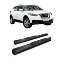 Estribo Oval Oblongo Preto Nissan Kicks Estribo Oval Oblongo Preto Nissan Kicks