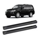 Estribo Pajero Full 4 Portas 2008 2009 2010 Alumínio Preto