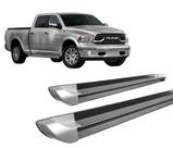 Estribo Personalizado C Ponteira Prata Para Dodge Ram 2012 2020