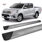 Estribo Plataforma de Aluminio Grafite Hilux 2016 a 2020