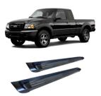 Estribo Ranger 1995 a 2012 Chapa Aluminio Preto C S Estribo Ranger 1995 a 2012 Chapa Aluminio Preto C S