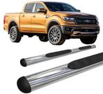 Estribo Ranger 2013 a 2020 Oval Oblongo Cromado C D