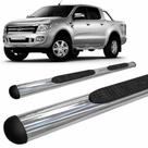 Estribo Ranger 2013 Ate 2020 Dupla Oblongo Oval Cromado