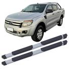 Estribo Ranger CD 2020 2021 2022 2023 Tubular Extreme Prata