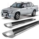 Estribo S-10 Ate 2011 Cabine Dupla Personalizado Prata Estribo S-10 Ate 2011 Cabine Dupla Personalizado Prata