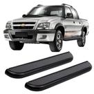 Estribo S10 1996 1997 1998 1999 Preto Plataforma Cab Dupla