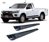 Estribo S10 2012 ate 2020 Chapa Alumínio Preto C S