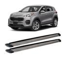 Estribo Sportage 2017 em diante Grafite Aluminio Slim Estribo Sportage 2017 em diante Grafite Aluminio Slim