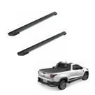 Estribo Strada 2021 2022 Cd Aluminio Frente Polida Preto