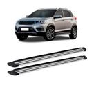 Estribo Tiggo 2 2019 a 2020 Anodizado Aluminio Slim