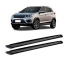 Estribo Tiggo 2 2019 em diante Preto Aluminio Slim