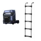 Estribo Traseiro Cabine Scania P/G 2019 NTG 5 Degrau Cromada