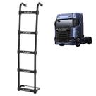 Estribo Traseiro p Scania P/G 2020 NTG - 5 Degraus - Preto