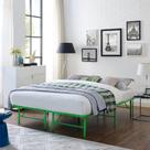 Estructura de Cama Modway Horizon Plegable para Colchón Completo, Verde
