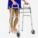Estrutura de aço dobrável Walker Vive Mobility 14-20 cm de altura Estrutura de aço dobrável Walker Vive Mobility 14-20 cm de altura