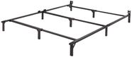 Estrutura de cama Amazon Basics Queen Size Sturdy Steel Black