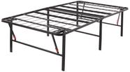 Estrutura de cama plataforma Amazon Basics em metal dobrável tamanho duplo