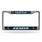 Estrutura de carro Rico Industries Seattle Kraken Bling Chrome Estrutura de carro Rico Industries Seattle Kraken Bling Chrome