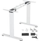 Estrutura de mesa de pé Claiks Dual Motor Electric 63" branca