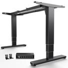 Estrutura de mesa elétrica de pé HUANUO 60125 cm de altura ajustável 100 kg Carga máxima 220V