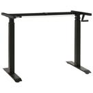 Estrutura de mesa vertical vidaXL, pernas ajustáveis, escritório doméstico