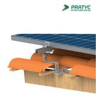 Estrutura telha colonial para 4 placas pratyc