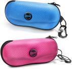 Estuche para Gafas BLUPOND Semi Rígido con Carcasa EVA Rosa Azul