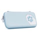 Estuche Protector Geekshare Azul con Patita de Gato Cute para Nintendo Switch