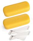 Estuche rígido para anteojos RayLove con paño de limpieza Estuche rígido para anteojos RayLove con paño de limpieza
