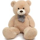 Estúdio de pelúcia gigante Teddy Bear Toys, 120 cm, marrom claro