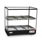 Estufa 6 Bandejas Vidro Reto Dupla Evr Bp Preto Basica 127V - Tita
