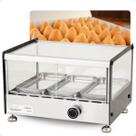 Estufa De Salgados Onix 3 Bandejas Inox Marchesoni 220v