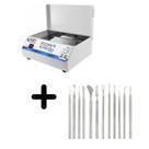 Estufa Esterilizador Manicure Kit 12 Podologia Profissional