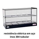 Estufa evr 1estufa evr bp 10bandeja dupla perfil preto 127v - titã
