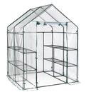 Estufa Miracle-Gro 142x142x196cm Walk-In 8 prateleiras