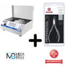 Estufa P/ Alicates Manicure Mega Bell + Alicate Mundial 722