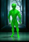 ET Alien Articulado MONTADO Brinquedo Alienígena ACTION FIGURE 3D Presente Criativo. Verde 19cm