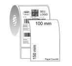 Etiqueta 100x150 200 etq Couche Serrilha Zebra Elgin