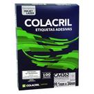 Etiqueta Adesiva Colacril A4 CA4362 99,1x34mm C/1600