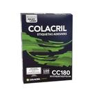 Etiqueta Adesiva Colacril Carta CC180 25,4x66,7cm C/3000 Etiqueta Adesiva Colacril Carta CC180 25,4x66,7cm C/3000