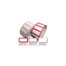Etiqueta Adesiva de Preço 12x25 mm Com Tarja Nº 1 Rolo 500 Un