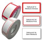 Etiqueta Adesiva de Preço 25x45mm Sem Tarja Nº 5L Rolo 500 Un