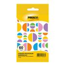 Etiqueta adesiva MULTSEMIAR semicirculo Arco-Íris - Pimaco